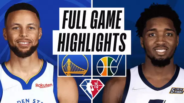 WARRIORS at JAZZ | FULL GAME HIGHLIGHTS | January 1, 2022