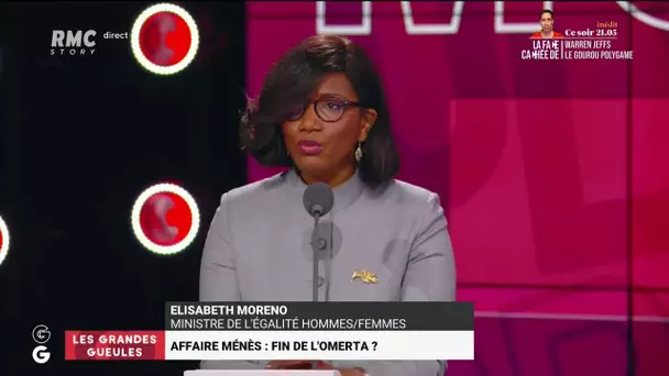 Affaire Ménès - Elisabeth Moreno : "Ca s'appelle une agression sexuelle !"