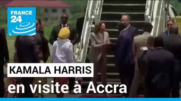 Ghana : les enjeux de la visite de Kamala Harris en Afrique • FRANCE 24