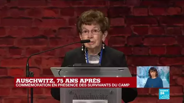 Auschwitz, 75 ans après : "La dignité humaine a été traitée comme de la boue"