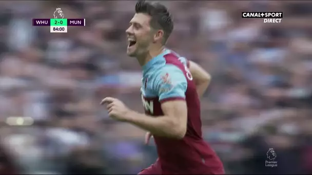 Magnifique coup franc direct de Cresswell contre Man United