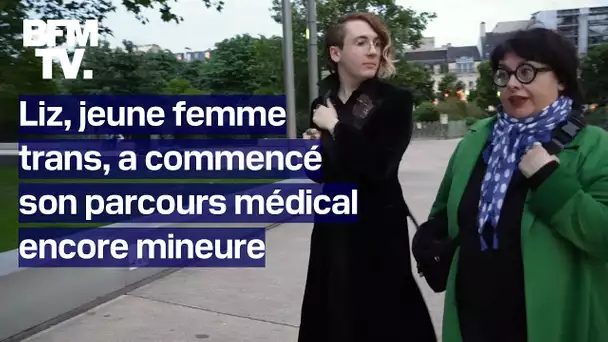 Liz, jeune femme trans, a commencé son parcours médical encore mineure