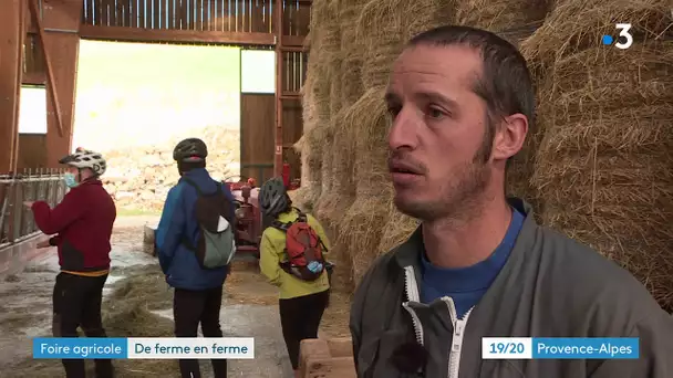 Champsaur : Visite à la ferme en VTT électrique