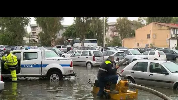 Italie : la Sicile frappée par des inondations meurtrières