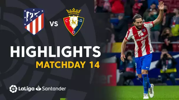 Resumen de Atlético de Madrid vs CA Osasuna (1-0)