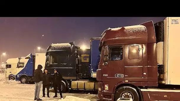 Protestation de routiers polonais : l'Ukraine annonce le déblocage d'un point de passage frontalier