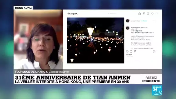 31ème anniversaire de Tiananmen : veillée interdite à Hong Kong, une première en 30 ans