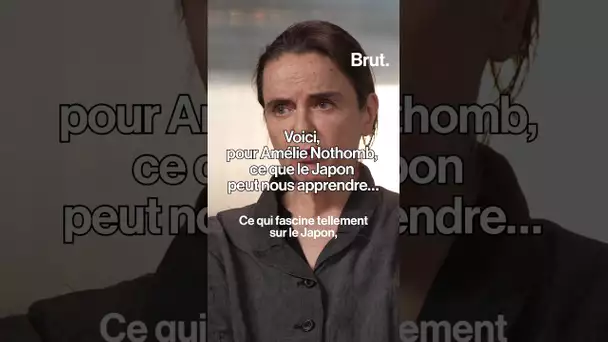 Voici, pour Amélie Nothomb, ce que le Japon peut nous apprendre… 🇯🇵