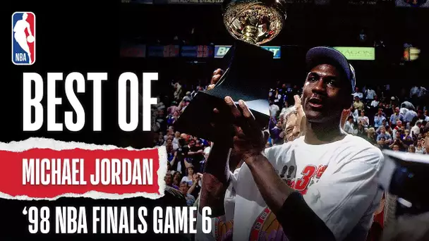 BEST Moments From MJ's Heroic Last NBA Finals | The Jordan Vault