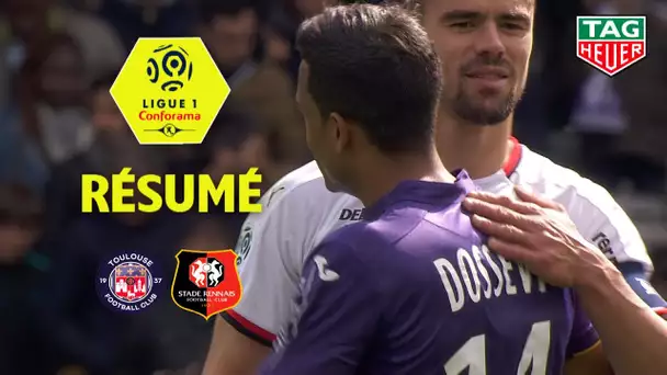 Toulouse FC - Stade Rennais FC ( 2-2 ) - Résumé - (TFC - SRFC) / 2018-19