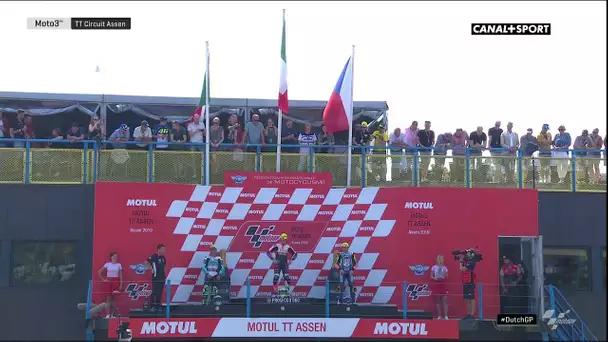 Le podium de la course