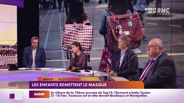 C'est la rentrée scolaire, c'est le retour du masque sur le nez