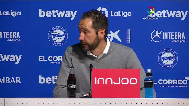 Rueda de prensa Deportivo Alavés vs SD Eibar