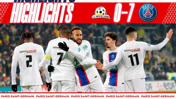 HIGHLIGHTS | US PAYS DE CASSEL 0-7 PSG I MBAPPÉ, NEYMAR JR & SOLER ⚽️ #CoupeDeFrance 🏆 #USPCPSG