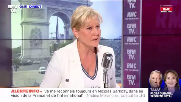 Morano : "Nous sommes la première force d'opposition"