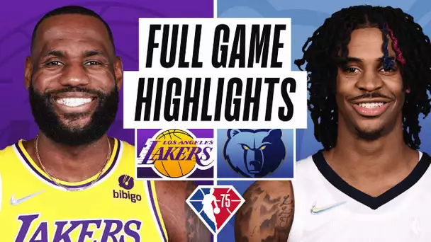 LAKERS at GRIZZLIES | FULL GAME HIGHLIGHTS | December 29, 2021