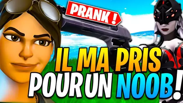 🔥PRANK: IL M&#039;A PRIT POUR UN NOOB, LE RETOUR DE 12 CM EN COUPLE !🔥► Fortnite Drole