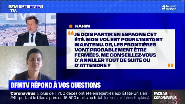 Mon vol prévu cet été est pour l'instant maintenu, me conseillez-vous d'annuler? BFMTV vous répond