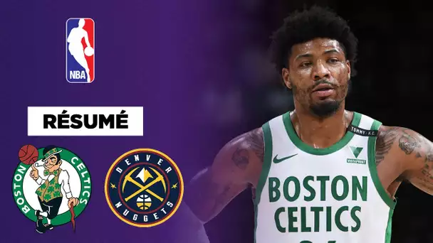 Résumé NBA VF : Les Celtics renversants contre les Nuggets !