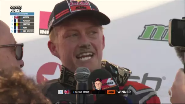 Enduropale du Touquet : l&#039;interview du vainqueur Nathan Watson