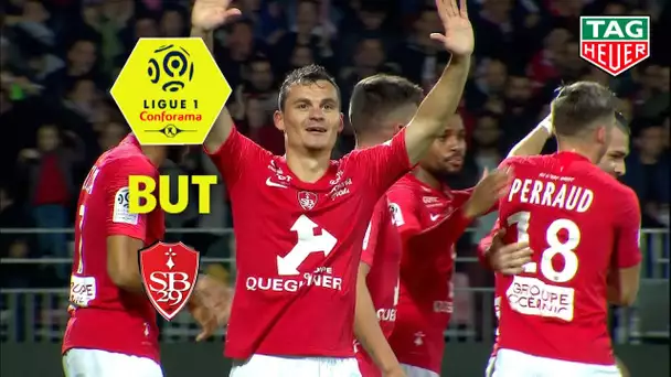 But Julien FAUSSURIER (11') / Stade Brestois 29 - FC Metz (2-0)  (BREST-FCM)/ 2019-20