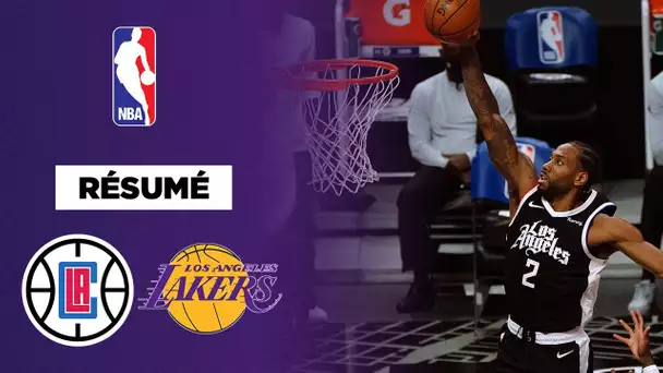 🏀 Résumé VF - NBA : Les Lakers n'ont pas existé face aux Clippers