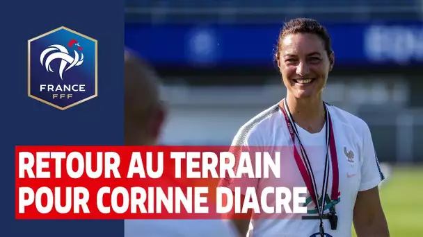 Retour au terrain pour Corinne Diacre