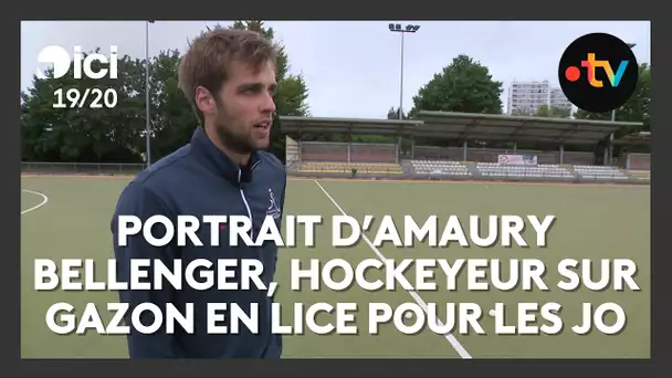 Hockey sur gazon : portrait d'Amaury Bellenger, pressenti pour les JO de Paris 2024