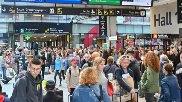 Départ en vacances d'été : les juilletistes déjà sur le départ à la gare Montparnasse