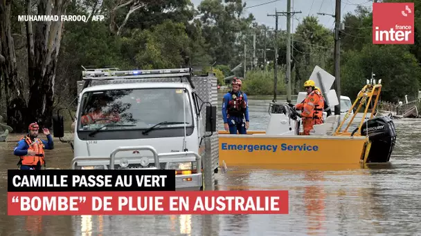 "Bombe de pluie" en Australie 🌧