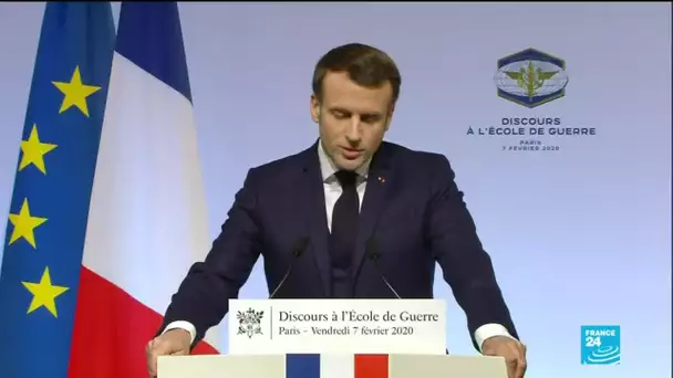 Stratégie de défense : Emmanuel Macron livre sa vision de la dissuasion nucléaire