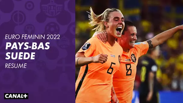 Le résumé de Pays-Bas / Suède - Euro Féminin 2022