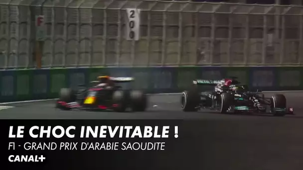 L'accrochage entre Hamilton et Verstappen ! - GP d'Arabie Saoudite