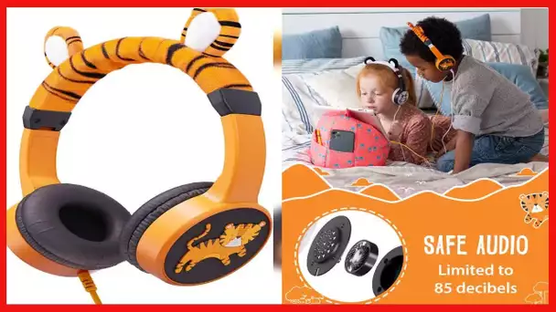 Planet Buddies Kids Headphones, On Ear Headphones for Kids, Volume Safe with Music Sharing for Child