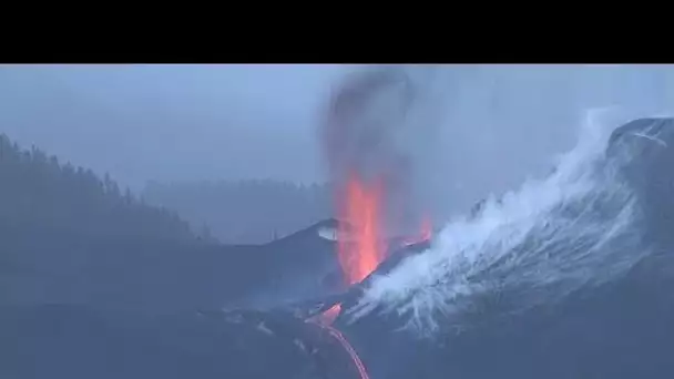 L'éruption du volcan Cumbre Vieja perdure à la Palma