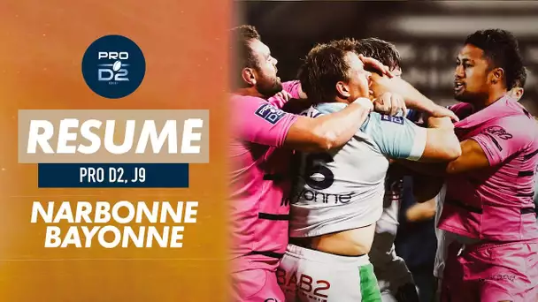 Le résumé de Narbonne / Bayonne - Pro D2 (J9)