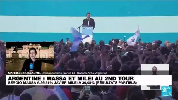 Présidentielle argentine : Massa au second tour et "le super-pouvoir du péronisme" • FRANCE 24