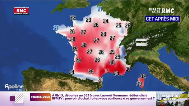 Votre météo du jeudi 7 juillet 2022