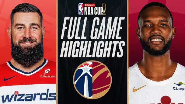 WIZARDS at CAVALIERS | EMIRATES NBA CUP 🏆 | FULL GAME HIGHLIGHTS | December 3, 2024