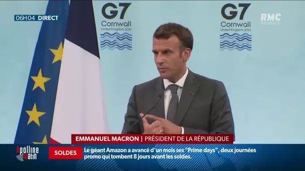 Au G7, Emmanuel Macron pointe « l’ensauvagement » de la société