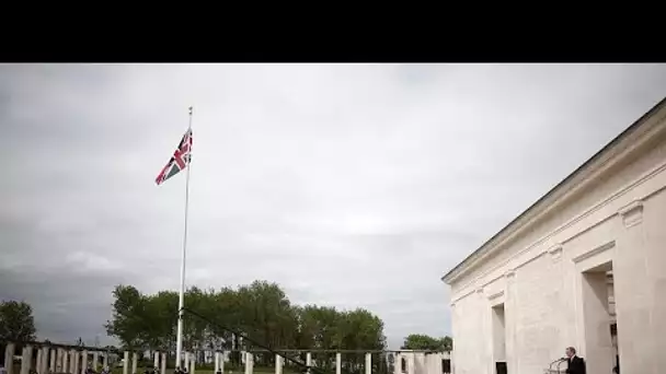 Débarquement en Normandie : inauguration d'un mémorial britannique