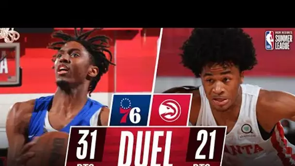 Tyrese Maxey BATTLES Sharife Cooper for 52 COMBINED PTS in OT Thriller! 🔥