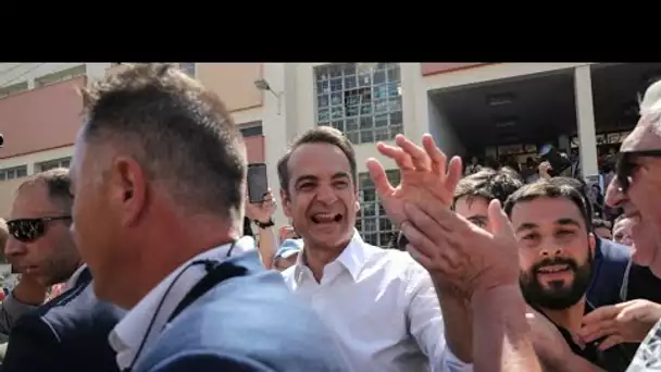 En Grèce, les conservateurs remportent les législatives face à Tsipras