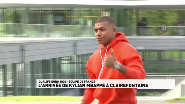 L'arrivée de MBappe à Clairefontaine