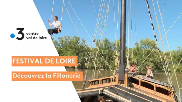 Festival de Loire : un jour un bateau, la Fiollenerie du port de Brémont, un bateau spectacle