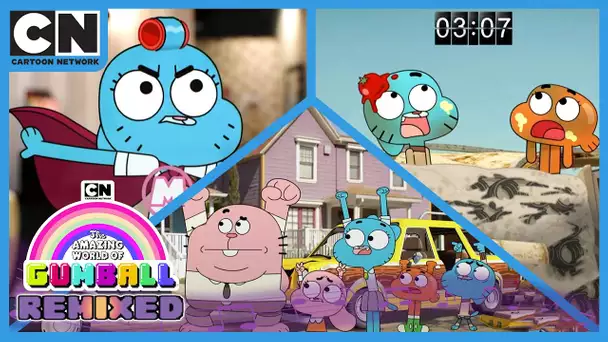 #GumballRemixed | 🎵Compilation Musicale 🎵 | Le Monde Incroyable de Gumball