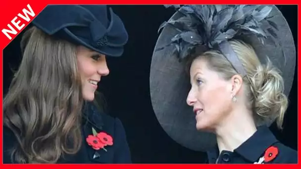 ✅  Sophie de Wessex et Kate Middleton unies contre Meghan ?