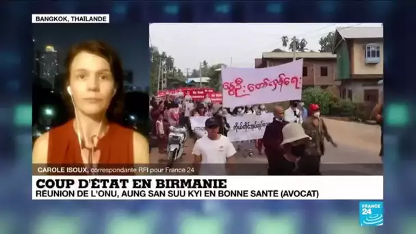 Birmanie : Aung San Suu Kyi en bonne santé, d'après son avocat