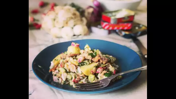 #RecetteDéconfinement 2 : salade de pommes de terre et sardines à l'huile