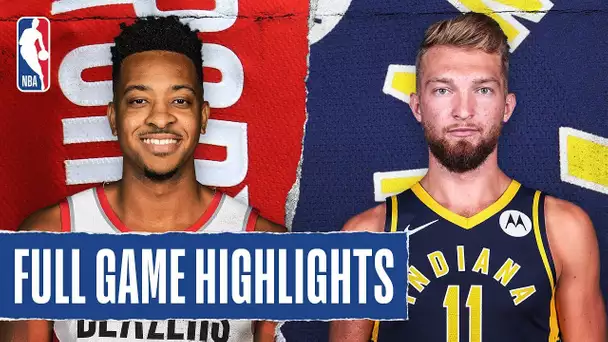 TRAIL BLAZERS at PACERS | FULL GAME HIGHLIGHTS |  February 27, 2020